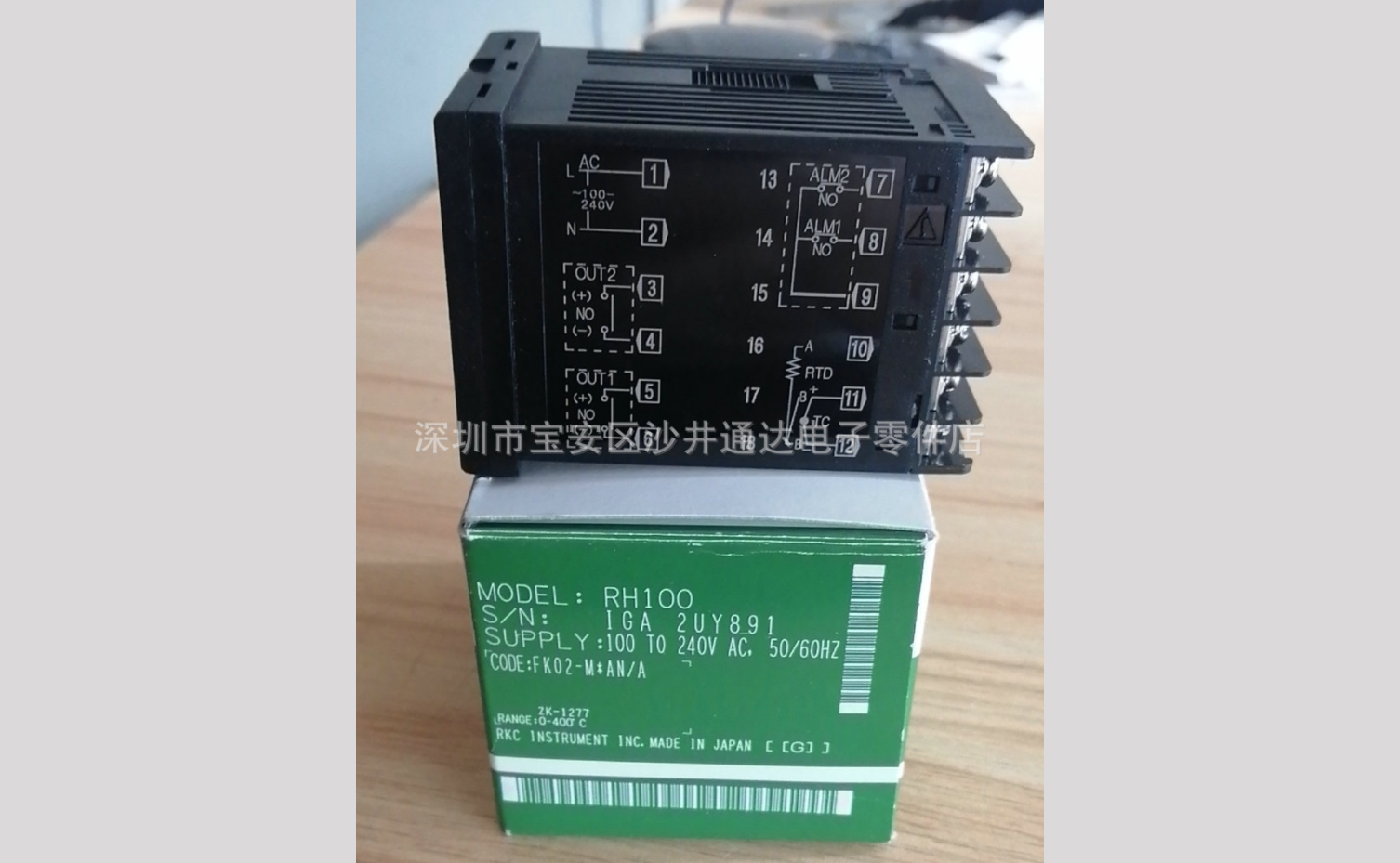 日本RKC溫控器 RH100FK02-M*GN/A電爐機械溫控儀 變壓